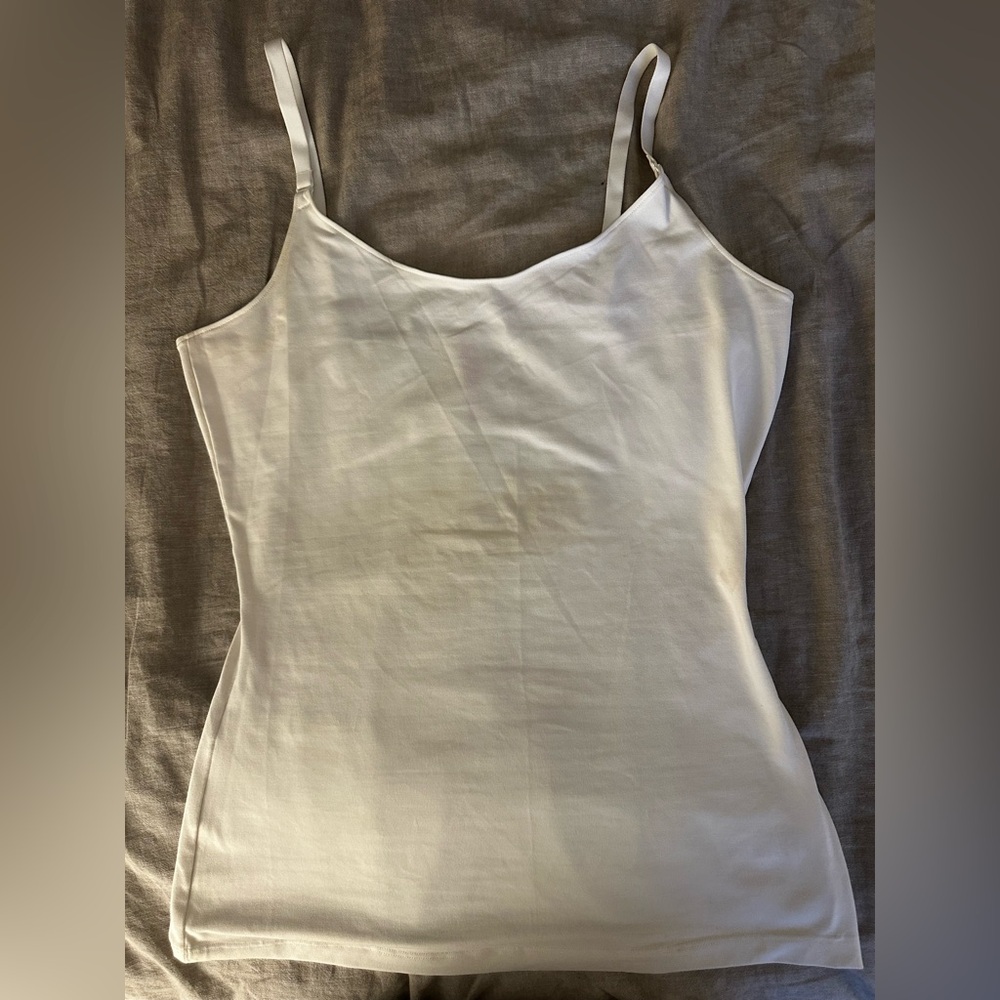 SPANX White Seamless Shapewear/ Slimming Tank Top Size 2X
